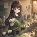 수도명찰 | 아카데미 K2 전동건 도색 &amp; 멜빵과 총기명찰 부착.