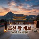 영웅건설중기 | 조선 왕 계보 완벽 정리 태조부터 순종까지 27대 왕 순서