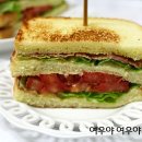 주말 간식으로 딱이야-샌드위치의 기본 BLT 샌드위치^^ 이미지