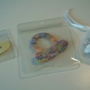어도러블헤어(HAIR) | 셋/Swingset] ARTI Keyring/Clover Heart Beads Ring(Lavender)/Flat Ribbon hair String(rainbow) 후기