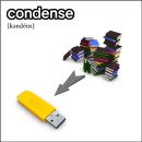condense (컨덴스, 간단했어) 의 어원 이미지