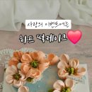 달마담 앙금플라워 떡케이크