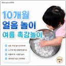 놀이 | 10개월 얼음 촉감 엄마표놀이 후기
