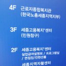 세종고용복지센터 3층 이미지