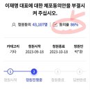 (청원)이재명 대표에 대한 체포동의안을 부결시켜 주십시오. 이미지