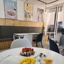 마곡나루역 카페 소복소복, 생망고 실타래빙수 크로플 디저트 후기