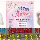 낙동강 벚꽃축제 푸드존 이미지