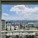 한강약품(주) | 성동구 금호래미안하이리버 한강뷰 아파트 유리창 청소 후기와 비용