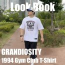 동작구청상도스포츠클럽 | 헬스장 반팔티 추천 그랜디오시티 1994 짐클럽 오버핏 182cm 95kg 실착 후기