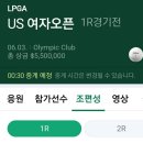 US 여자OPEN 1라운드 시작 이미지