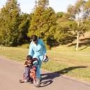 자전거 가족 이미지