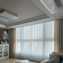 일광이지더원1차(오션포레) | 부산 기장 일광이지더원1차 오션포레 / 허전함은 채우고 무드는 살린 커튼 연출