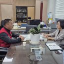 투쟁..고용노동부통영지청 정영란 과장에게 통보 이미지