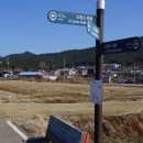 통안마을입구 소나무 옆 간이 이동식화장실 | [공지] 서해랑길 서천 57코스(송석리 와석노인회관~선도리 갯벌체험마을)
