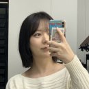 리즈38 | 신촌미용실 헤어루아브 리즈팀장 단발레이어드컷, 염색후기!!!