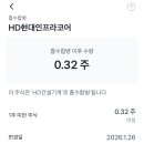 HD현대인프라코어 HD현대건설기계 합병 후 입고 된 주식 수. HD현대인프라코어 상장 폐지.