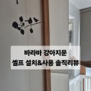 바라바 | 바라바 강아지 방문 설치 후기 | 믹키·웬디 자유 출입 도전기