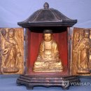 영조사 목조아미타여래삼존불감 이미지