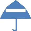 교통사고 방지 우산 이미지