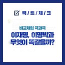 [팩트체크] 비교체험 극과극! 이재명, 이명박과 무엇이 똑같을까? 이미지