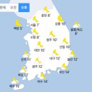 [오늘 날씨] 전국 맑고 쌀쌀, 수도권·충청, 새벽 첫눈 가능성 (+날씨온도) 이미지