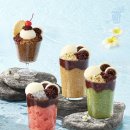 하삼동커피인천간석올리브점 | 우지커피 여름 신메뉴 나왔다!! 컵빙수 3종 젤라또 쫀득빙수와 모나카 아포가토 식감 대박 후기