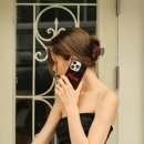 폰앤케이스 | 🍒 CUSTOM GLOW PHONE CASE_BLACK - EPONY 커스텀 폰 케이스 후기