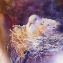 컬러풀 수채화 이미지