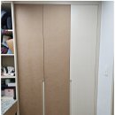 고척 파크푸르지오 | 고척파크푸르지오 붙박이장 화장대 시트지 시공 및 수납장 수리 과정