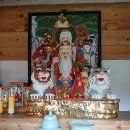 영천 죽림사 철조여래좌상 이미지