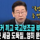 "간 큰 세금 도둑질".."브로커 끼고 국고보조금 부정수급..엄히 문책" 이미지