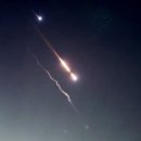 지옥문 열렸나…이란 미사일에 불바다 된 이스라엘 하늘[포착] 이미지