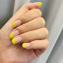 이든부띠끄 | [네일아트] 이든부띠끄 형광라임 프렌치네일 후기