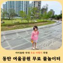 동탄 여울공원 워터리본 물놀이터 후기! 올챙이 잡기까지 가능한 무료 물놀이장