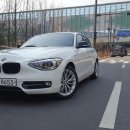 BMW/F20 118D스포츠/14년10월/19,600키로/화이트/완전무사고/2600만원 이미지