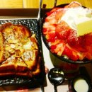 설빙 프리미엄 딸기 빙수, 치즈 인절미 토스트 먹은 후기 이미지
