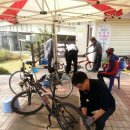 탄천 자전거 정비소 이미지