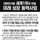 대한민국을 세계 1위로 만들 미래성장 동력사업 이미지