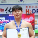 한림대 김량우, 제1회 삼척이사부장군배 전국장사씨름대회 대학부 개인전 정상 이미지