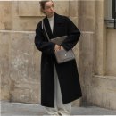 298 | 자라 오버사이즈 소프트 블랙 롱 더블 코트 3046/298/800 착용 후기