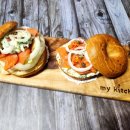 샌드위치와 브런치메뉴 이미지