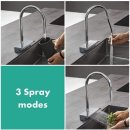 엘베누스하우징 | 아쿠노셀렉트 무광 Stainless steel 고객설치 후기 단독주택 수전교체 무광수전 김해 엘베누스하우징