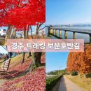 물레방아매점 | 경주 보문단지 가을 청취를 느낄 수 있는 트래킹 코스 보문호반길