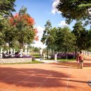 인제 분수공원 이미지