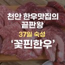 천안성정동 한우맛집의 끝판왕, 37일 숙성 ‘꽃핀한우’ 리얼방문후기