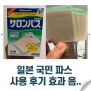 일본 국민 파스 Salonpas 사론파스 사용 후기