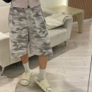 볼디 | [쏘비 sew-B] 카모 버뮤다볼디 팬츠_화이트 | 착샷 후기