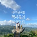 [세부여행] 5일차 세부시티 셀프 택시 투어 가격 및 후기_시라오플라워가든, 탑오브세부레스토랑, 레아신전