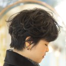 the 포마드&펌 | 동그란 얼굴형 커버하는 러블리 숏컷 발랄한 베드헤어 텍스쳐펌 후기 (2달 지속력 인증)