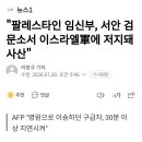 팔레스타인 임신부, 서안 검문소서 이스라엘軍에 저지돼 사산 이미지